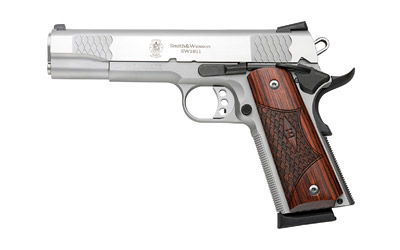 S&W 1911 ES 45ACP 5" FS 8-SHOT MATTE STAINLESS WOOD - for sale
