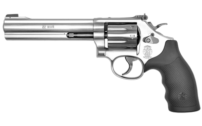 S&W 648 22WMR 6" PATRIDGE FS STAINLESS STEEL SYNTHETIC GRIP - for sale