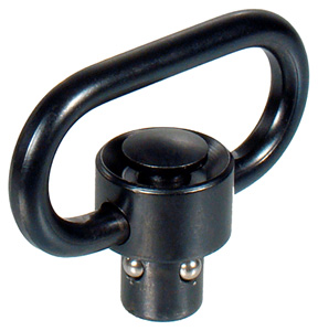 UTG BUTTON QD SLING SWIVEL 1.38" BLK - for sale