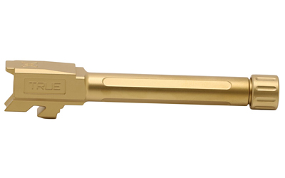 TRUE PRECISION FOR GLOCK 48 BARREL THREADED GOLD TIN - for sale