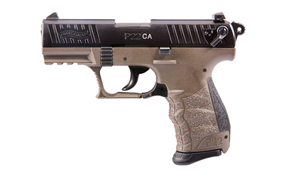 WALTHER P22 CA 22LR 3.42" AS 10-SHOT BLACK SLIDE FDE FRAME - for sale