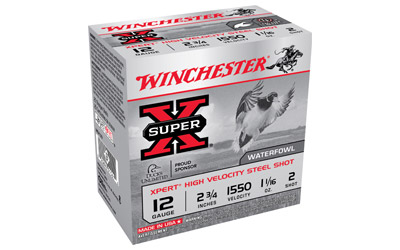 WINCHESTER XPERT 12GA 2.75" 1-1/16OZ #2 1550FPS 25RD 10B/C - for sale